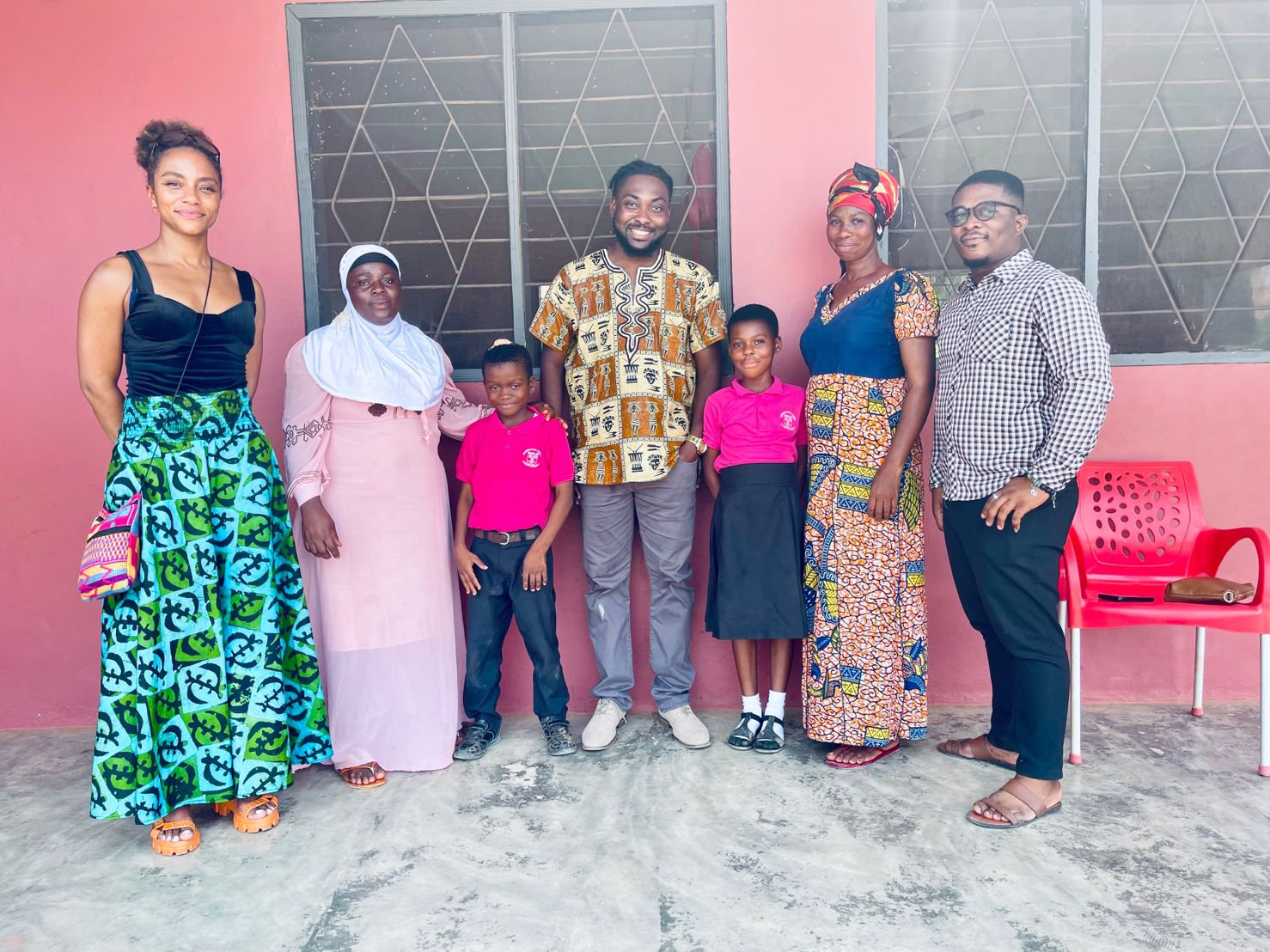 After paying a courtesy visit to the Chief of Kenyasi No.1