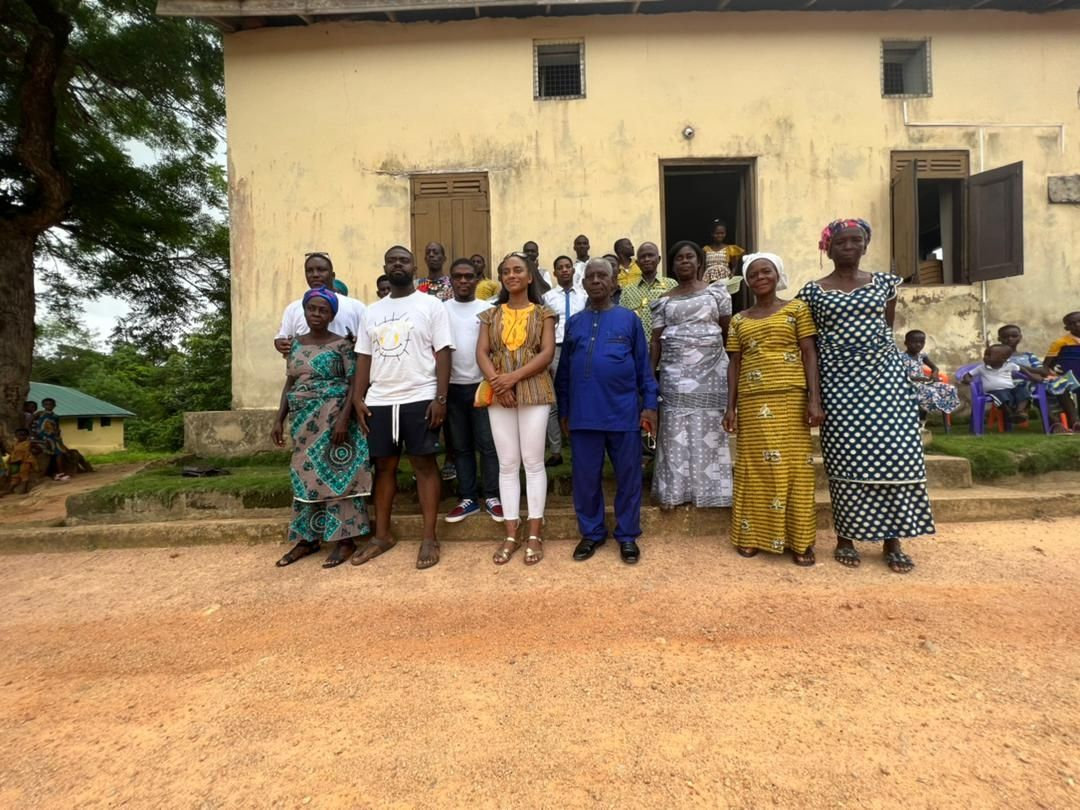 Mayenda village in central Ghana does not have drinking water