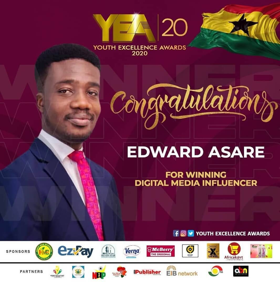 Marketing Committee Chair, Edward Asare wins Award.