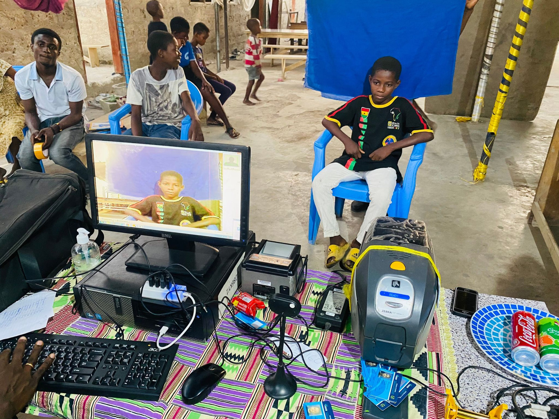 EduCom arranged and bore the cost for the registration  at Graceland Needy Home